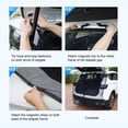 thumbnail image 4 of Rbaofujie Car Camping Net Car Camping Accessories Breathable Mesh For Sun Protection Ventilation Privacy Protection Magnetic Suction For SUV MPV Camping Self Drive, 4 of 8