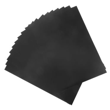 LOLIPPYY 10 Pcs Feuilles de Plastique Rigides pour Artisanat Finition Mate pour Décoration Intérieure