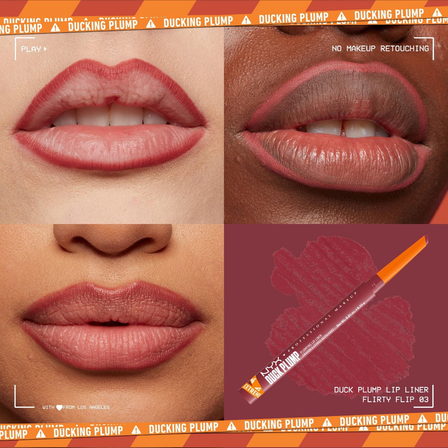 NYX Professional Makeup Duck Plump Plumping Lip Liner