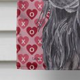 thumbnail image 4 of Carolines Treasures SC9555CHF English Cocker Spaniel Valentines Amour Drapeau Toile Maison Taille, 4 of 4