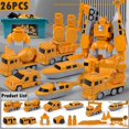 thumbnail image 1 of Assembled Magnetic Car Toy - Transform Engineering Vehicle for Play, 1 of 8