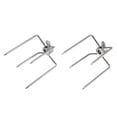 thumbnail image 1 of Barbecue Grill Rotisserie Spit Chicken Forks - 2PCS Multifonctionnel en Acier Inoxydable Barbecue Fourchette Grill Fourche Rôti Spit Fourchettes Poulet Grill Barbecue Accessoires, 1 of 11