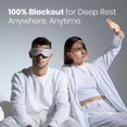 thumbnail image 4 of Manta Sleep Mask - Sun Blocking Mask - Zero IOP - Adjustable Eye Mask, 4 of 5