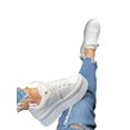 thumbnail image 3 of Woobling Chaussures Décontractées Antidérapantes pour Femmes Marche Bout Rond Plateforme Espadrilles Légères Blanches 5, 3 of 3