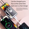 thumbnail image 4 of braveheart ABS Large Capacity 10000 Power Bank Case 5W Fast Charging 22.5W Large Capacity 10000 Power Bank Case black, 4 of 6