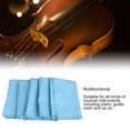 thumbnail image 4 of 5PCS Piano Cleaning Cloth, Cotton Multifunctional Reusable Musical Instruments Polishing Cleaning Cloth For Guitar Bass Violin, 4 of 8