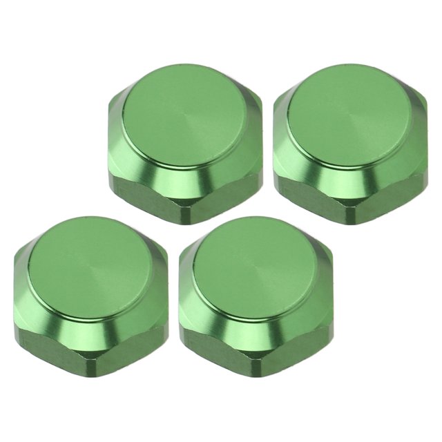 Aluminum Alloy Hex Wheel Nut,4Pcs 17mm Hex Wheel Hex Wheel Nutfor RC Car Wheel Nuts Streamlined Design