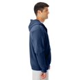 thumbnail image 2 of Jerzees Adult NuBlend Full Zip Hooded Sweatshirt, 2X, Oxford, 2 of 5