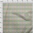 thumbnail image 3 of oneOone Rayon Light Green Fabric Geometric Craft Projects Decor Fabric Printed By The Yard 56 Inch Wide, 3 of 4