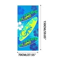 thumbnail image 2 of Cartoon Print Bath Towel - Quick-Dry Microfiber Swimming Towel, Active Design for Kids and Adults, Beach & Pool Essentials, 2 of 2