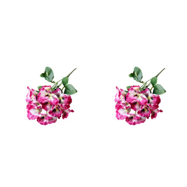 Decodeary Realistic Appearance Flower Decoration For Low Maintenance Garden Easy To Clean Cloth Decorations Fake Plants Flowers JH1240 2Set