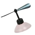 thumbnail image 2 of Ruiboury Electric Car Sucker ABS Plastic Motorcycle Rotational Decorative Tool Ornament black, 2 of 6
