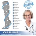 thumbnail image 5 of 6 Pairs-Compression Socks for Women & Men Circulation Best Support for Nurses, Running, Athletic,Flight Travel, 5 of 5