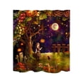 thumbnail image 1 of TopLLC Halloween Themed Digital Printed Shower Curtain, Bathroom Curtain, 1 of 1