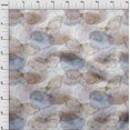 thumbnail image 4 of oneOone Velvet Mocha Brown Fabric Butterflies Sewing Craft Projects Fabric Prints By Yard 58 Inch Wide, 4 of 5