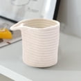 thumbnail image 4 of Dvkptbk Cotton String Storage Basket Wire Hanging Basket Kitchen Storage Basket Entrance Snack Basket Cosmetic Storage Box Hanging Cotton Rope Woven Storage Basket Home Storage Cotton Wire Basket, 4 of 7