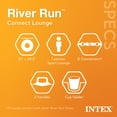 thumbnail image 2 of Intex River Run Connect Lounge Bouée Gonflable Flottante (Lot de 2), 2 of 11