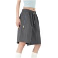 thumbnail image 5 of TMOYZQ Shorts de Randonnée pour Femmes Légers à Séchage Rapide Shorts de Golf Résistants à l'Eau avec Poches à Fermeture Éclair, 5 of 5