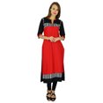 thumbnail image 3 of Phagun Kurti Ethnique Indien Designer Bollywood Kurta Femme Tunique Décontractée Robe, 3 of 5