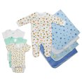 thumbnail image 1 of Bambini Ensemble Layette 8 Pcs pour Nouveau-Né Garçon, Cadeau de Shower de Bébé, 1 of 3