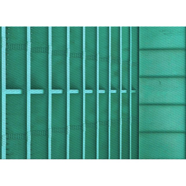 Ahgly Company Tapis d'Intérieur Rectangulaire Transitionnel Vert Turquoise Foncé Lavable à la Machine, 8 Pieds x 10 Pieds