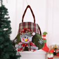 thumbnail image 4 of SIfdSeng Reusable Snack Containers 2 Compartments Nonwoven Cartoon Christmas Candy Bag Gift Bag Christmas Tote Bag Bag Clear Plastic Bins with Lids Snack Containers with Lids, 4 of 4
