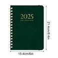 thumbnail image 3 of zanvin Notepad, Coil Planner Weekly Planner Diary A5 Taped Notebook Book, Birthday Gifts, 3 of 5