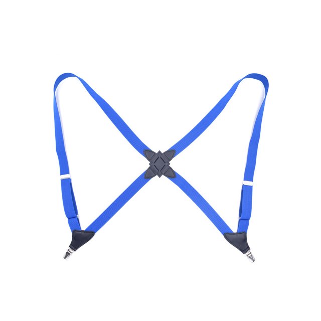 fastboy Orthèse en Polyester pour Hommes et Femmes, à la Mode, de Remplacement, Portable, Élégante, Ajustable, Élastique, Orthèses Dorsales avec 2 Pinces, Bleu