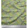 thumbnail image 1 of Soimoi Cotton Poplin Fabric Brush Stroke Abstract Decor Fabric Printed Yard 56 Inch Wide, 1 of 3