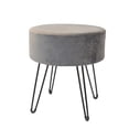 thumbnail image 1 of Pouf Ottoman Rond Pixie, 1 of 3