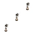 thumbnail image 2 of Transemion Stainless Steel Classic Pattern Candle Holders With Vivid Images For Halloween Decor Spooky B 3Set, 2 of 6