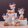 thumbnail image 1 of Sika Deer Design Figurine Mold Home Office Decor Display Model Kids Toy Gift, 1 of 4