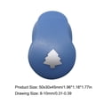 thumbnail image 3 of pitrice Hole Puncher Cards Labor-saving Photo Album Handmade Decoration Tool Accessories Easy and Fast Manual Tools Consistent Design christmas tree, 3 of 6