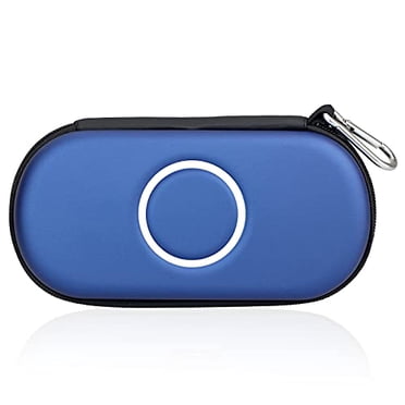Protective Hard Carrying Case Cover Pouch Portable Travel Organizer Bag for Sony PSP 1000 2000 3000 Game Console , Shockproof Playstation Vita Travel Pouch blue