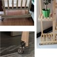 thumbnail image 3 of 1pcs Roulettes Robustes 20kg Roues Pivotantes Silencieuses pour Déplacer Meubles Chaise Lit de Bébé, 3 of 6