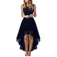 thumbnail image 1 of XDZJLR Robes pour Femmes Formelles Cocktail Soirée Élégantes pour Mariage Festives Sans Manches Robe de Demoiselle d'Honneur, 1 of 6