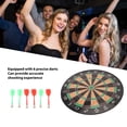 thumbnail image 3 of Dart Board Set, 17 Inch Magnetic Dart Board Game  for Man Caves for Homes, 3 of 7