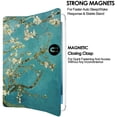thumbnail image 3 of iPad Mini 7.9 Inch 5 Gen [ Mini 5th Generation 2019 ] A2133 A2124 A2126 MUXH2LL/A MUXF2LL/A MUXG2LL/A Trifold Printed Slim Adjustable Stand Feature Case with TPU Heat Dissipation Back - Blossom, 3 of 6