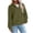 Army Green, variant on Besolor Womens Fleece Sweatshirt Casual Lapel Half Zip Long Sleeve Pullover Tops Fall Winter Clothes with Pocket