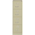 thumbnail image 3 of Scranton and Co 22" Deep 4 Drawer Letter File Cabinet in Putty, Fully Assembled, 3 of 14