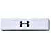 thumbnail image 3 of Under Armour Men's Performance Headband , White (100)/Black , One Size Fits All, 3 of 10