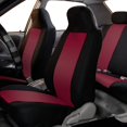 thumbnail image 3 of Classic Two Tone Universal Seat Covers Fit For Car Truck SUV Van - Front Seats, 3 of 4