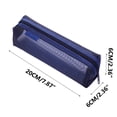 thumbnail image 2 of Boovnll Pencil Pouch, Portable Large Capacity Multifunction Cosmetics Bag, Coin Pouch, Pencil Bag with Zipper for Home, Office Supplies Storage, Pencil Case, 2 of 2