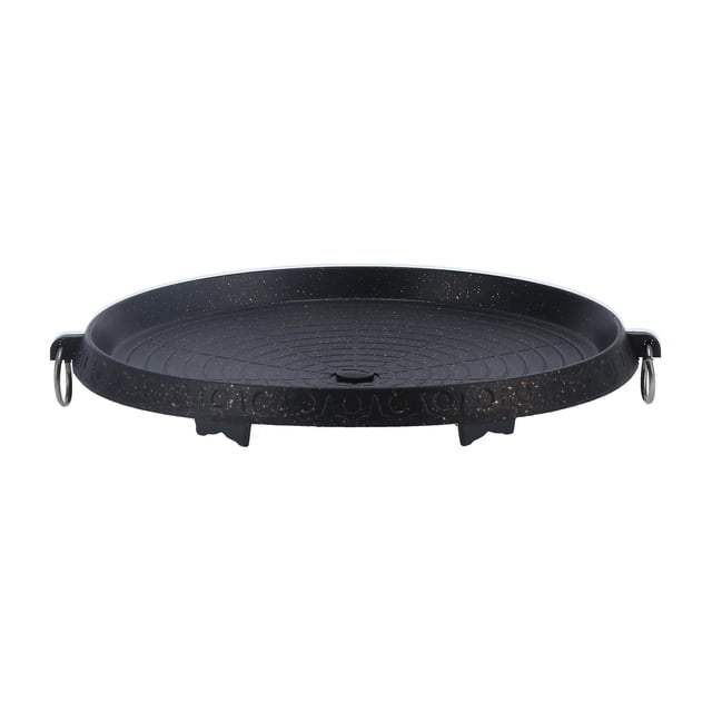 Barbecue Plate Grill Plate Bbq Grill Pan MultiFunction Barbecue Plate Portable BBQ NonStick Baking Tray For Home Restaurant OutdoorNon Stick Round Barbecue Plate