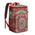 thumbnail image 1 of Artistic Spiritual Mandala Cooler Backpack - 20L Leakproof Soft Cooler Bag with Multiple Pockets for Organization, 1 of 5