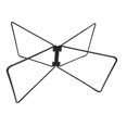 thumbnail image 3 of jinwen Foldable Stand Foldable Stand Rack Luggage Rack Outdoor Ice Chest Holder Stable Suitcase Stand Frame for Picnic Travel A Black, 3 of 9
