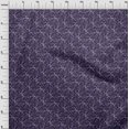 thumbnail image 4 of oneOone Georgette Viscose Violet Fabric Texture Craft Projects Decor Fabric Printed By The Yard 42 Inch Wide, 4 of 4