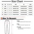 thumbnail image 4 of Pantalon à Taille Élastique pour Femmes Pantalon Évasé Style Boîte de Nuit pour Femmes Pantalon Moulant Micro Extensible Multicolore Pantalon Taille Haute pour Femmes Pantalon pour Femmes à Taille Élastique, 4 of 4