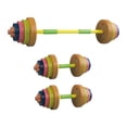 thumbnail image 1 of Lipstore Jouets pour Enfants Haltères Enfants Barre Musculation Poids Réglable Jouets de Gym Couleurs Profondes, 1 of 8