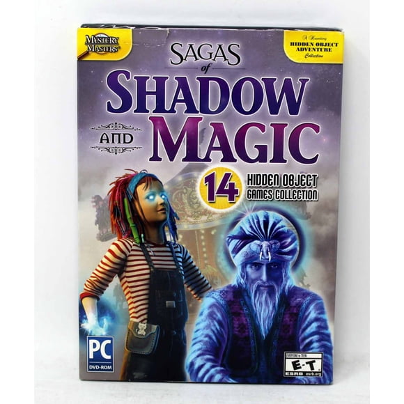 Encore Mystery Masters Sagas Of Shadow & Magic PC DVD Jeu Vidéo (Lot de 3)
